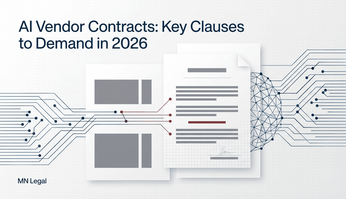 AI Vendor Contracts: Key Clauses to Demand in 2026